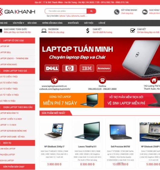 Laptop Tuấn Minh