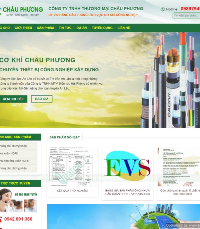 Giao diện công nghiệp cực đep