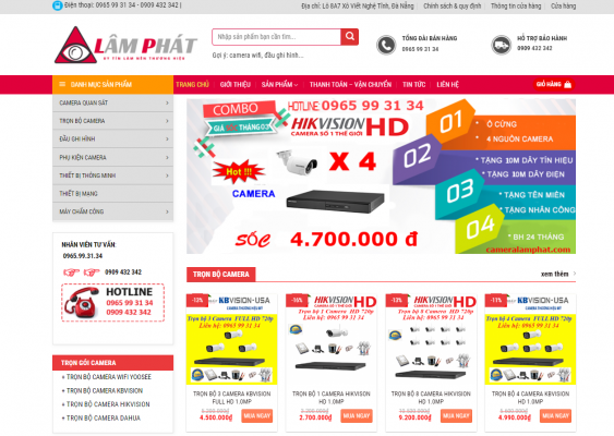 Thiết kế website camera – thiết kế web camera an ninh giám sát Thiết kế website camera – thiết kế web camera an ninh giám sát