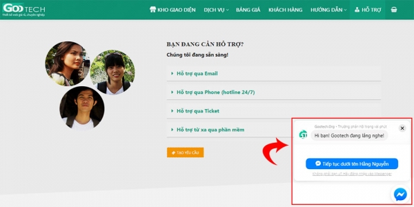 Nhúng chat Facebook Messenger vào web Nhúng chat Facebook Messenger vào web