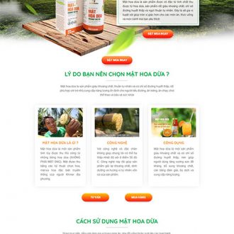 30 mẫu landing page đẹp để bán hàng