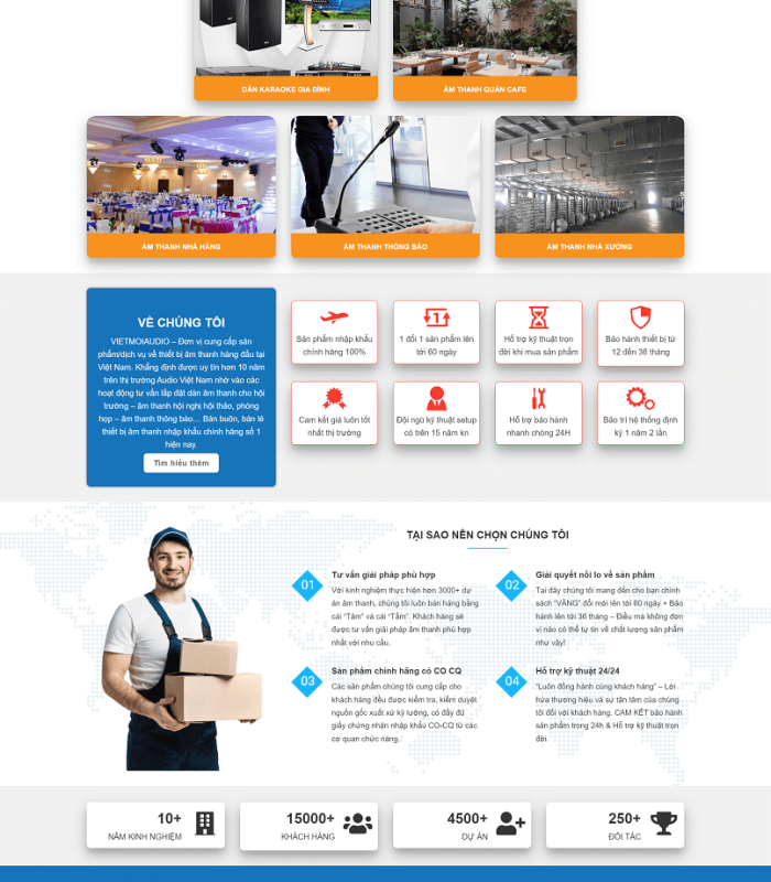 Trang web phân phối âm thanh karaoke